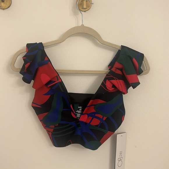 PatBo - NWT - Rio Print Fly Away Bra XS - Picture 5 of 6